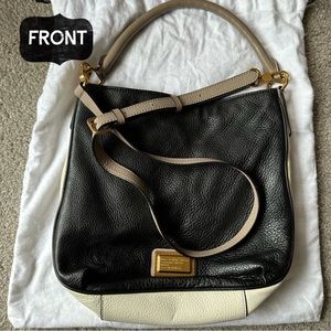 Marc Jacobs Two Toned Leather Shoulder Bag